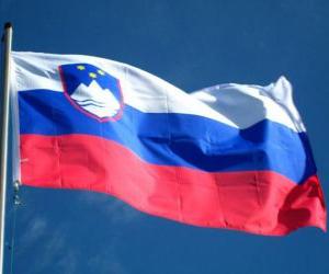 yapboz Slovenya bayrağı